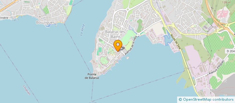 localisation de l'entreprise SYND COPRO L'APOLLOIDE  BALARUC-LES-BAINS