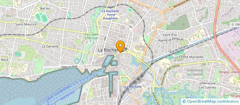 localisation de l'entreprise SYND COPRO L'ECLUSE  LA ROCHELLE