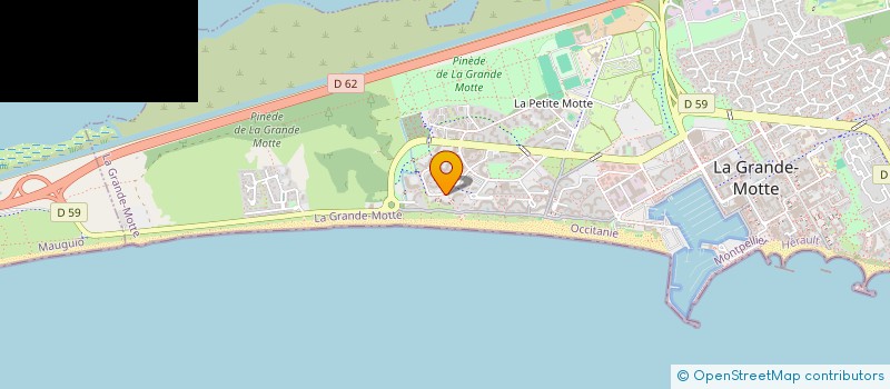 localisation de l'entreprise SYND COPRO L'ESCALE  LA GRANDE-MOTTE