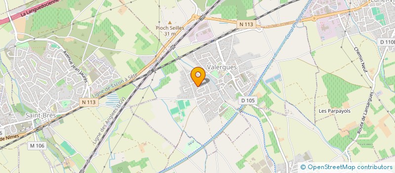 localisation de l'entreprise SYND COPRO LA CIVADIERE  MAUGUIO