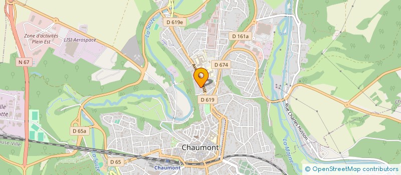 localisation de l'entreprise SYND COPRO LA RESIDENCE à CHAUMONT