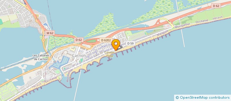 localisation de l'entreprise SYND COPRO LA ROSE DES SABLES  MAUGUIO