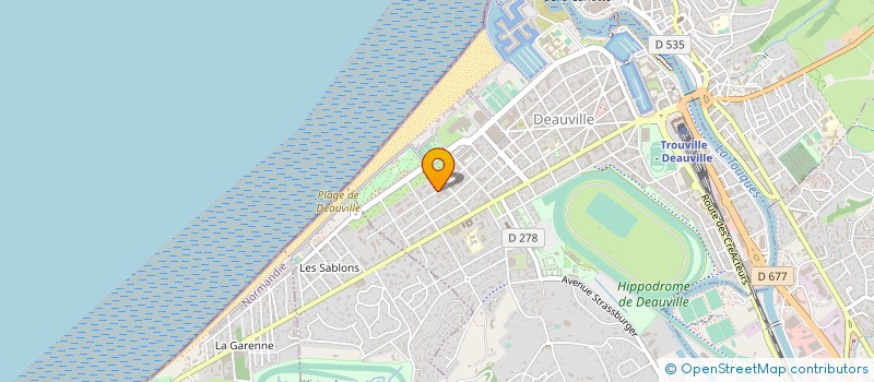 localisation de l'entreprise SYND COPRO LA SEIGNEURIE  DEAUVILLE