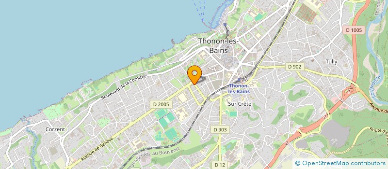 localisation de l'entreprise SYND COPRO LA SOURCE à THONON-LES-BAINS