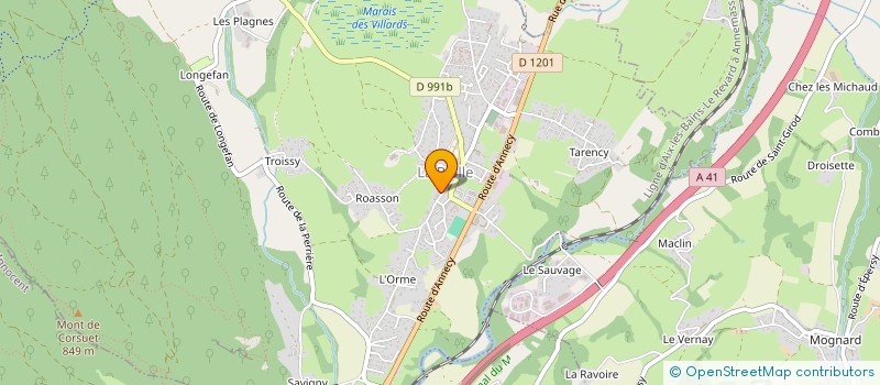 localisation de l'entreprise SYND COPRO LA SOURCE  ENTRELACS