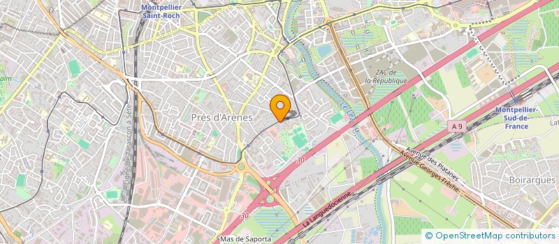 localisation de l'entreprise SYND COPRO LE BEAL à MONTPELLIER