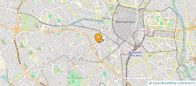 localisation de l'entreprise SYND COPRO LE BOUSCHET DE BERNARD à MONTPELLIER