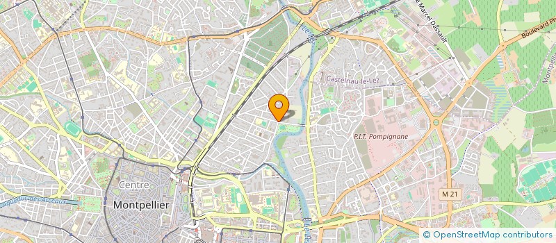 localisation de l'entreprise SYND COPRO LE BRIMBORION à MONTPELLIER