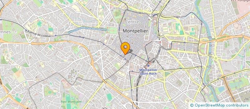 localisation de l'entreprise SYND COPRO LE CHENONCEAUX à MONTPELLIER