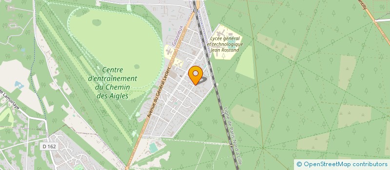 localisation de l'entreprise SYND COPRO LE CYGNE ROYAL  CHANTILLY