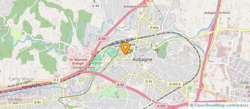 localisation de l'entreprise SYND COPRO LE FALLEN à AUBAGNE