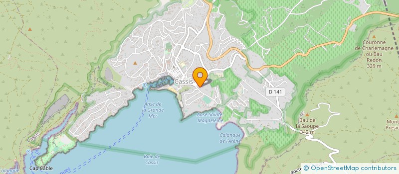 localisation de l'entreprise SYND COPRO LE GRAND LARGE BT I  CASSIS