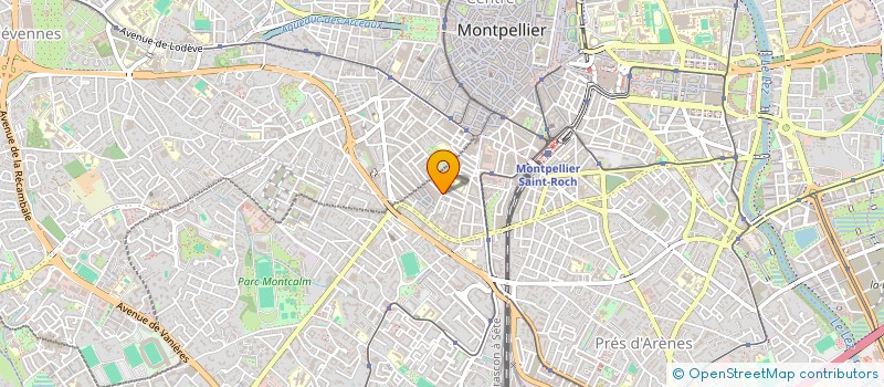 localisation de l'entreprise SYND COPRO LE GRILLON à MONTPELLIER