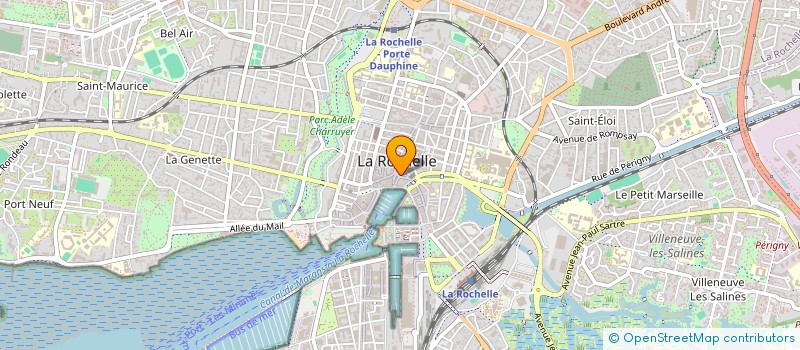 localisation de l'entreprise SYND COPRO LE LUTECE  LA ROCHELLE