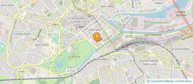 localisation de l'entreprise SYND COPRO LE MESNIL à CAEN