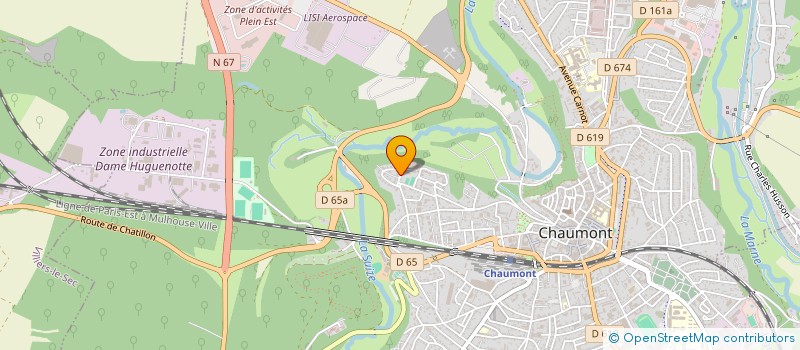localisation de l'entreprise SYND COPRO LE MISTRAL à CHAUMONT