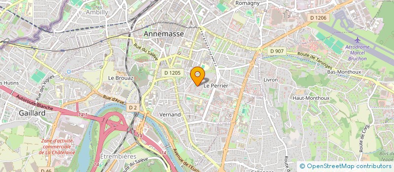 localisation de l'entreprise SYND COPRO LE MONT SION  ANNEMASSE