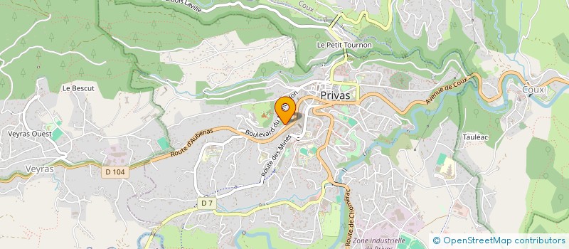 localisation de l'entreprise SYND COPRO LE MONTOULON  PRIVAS