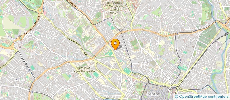 localisation de l'entreprise SYND COPRO LE PAUL BARON à MONTPELLIER