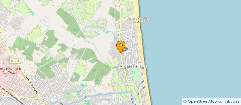 localisation de l'entreprise SYND COPRO  LE PIC  ARGELES-SUR-MER