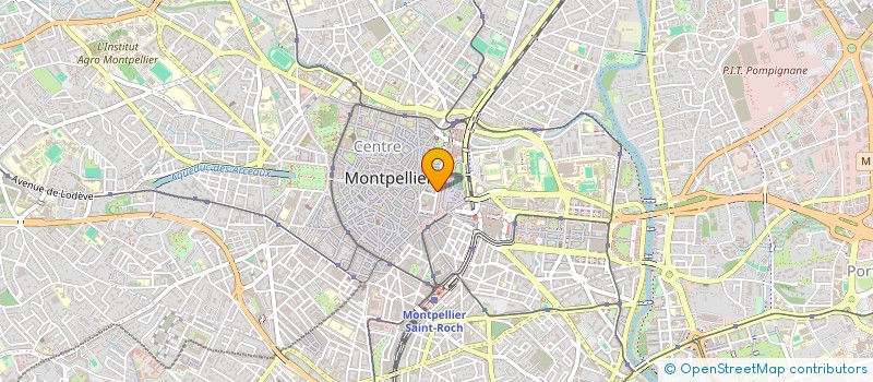 localisation de l'entreprise SYND COPRO LE RIVOLI à MONTPELLIER