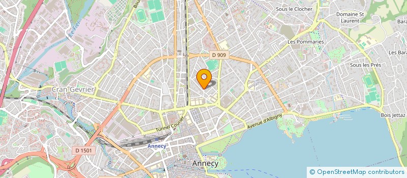 localisation de l'entreprise SYND COPRO LE SEUGNAT  ANNECY