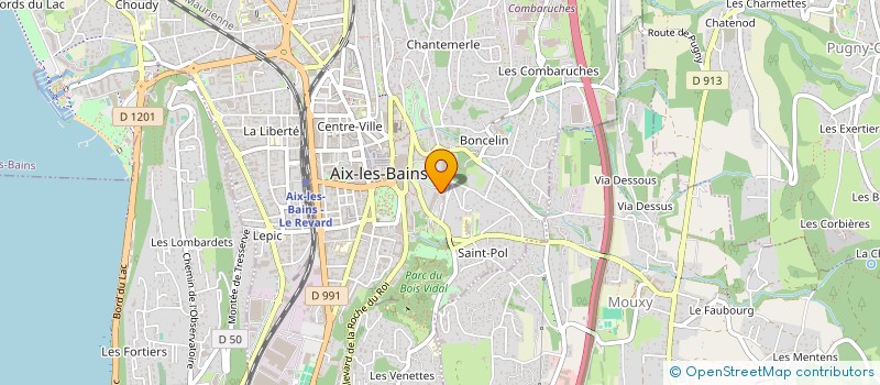 localisation de l'entreprise SYND COPRO LE SPLENDID  AIX-LES-BAINS