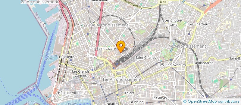 localisation de l'entreprise SYND COPRO LE ST CHARLES  MARSEILLE