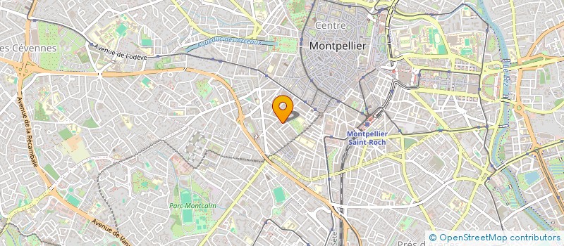 localisation de l'entreprise SYND COPRO LE SURINAN à MONTPELLIER