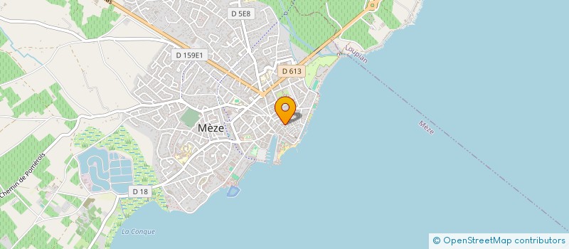 localisation de l'entreprise SYND COPRO LE TAMBOURIN à MEZE
