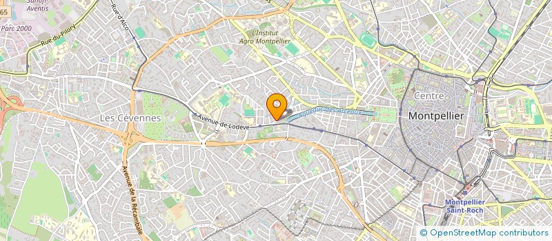 localisation de l'entreprise SYND COPRO LE VERSAILLES à MONTPELLIER