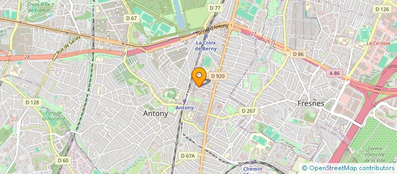 localisation de l'entreprise SYND COPRO LE VILLANDRY  ANTONY