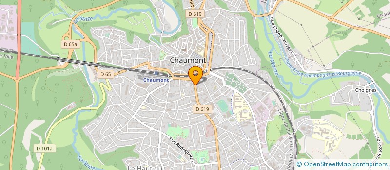 localisation de l'entreprise SYND COPRO LECLERC JAURES à CHAUMONT