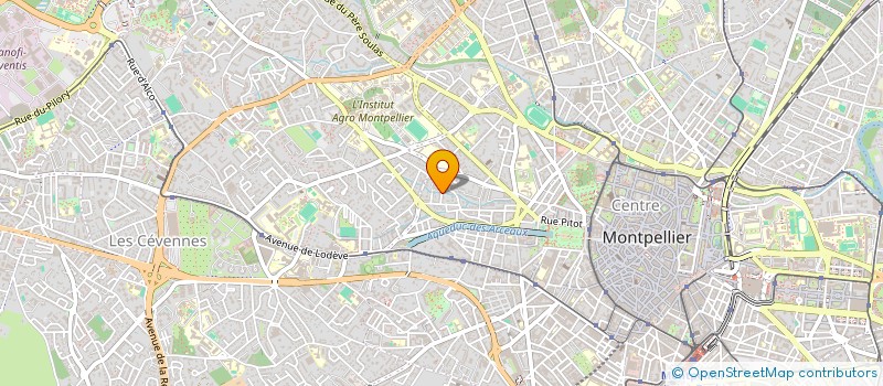 localisation de l'entreprise SYND COPRO LES ARCEAUX  MONTPELLIER