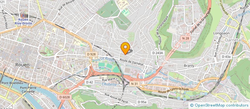 localisation de l'entreprise SYND COPRO LES BALCONS DE MATISSE à ROUEN