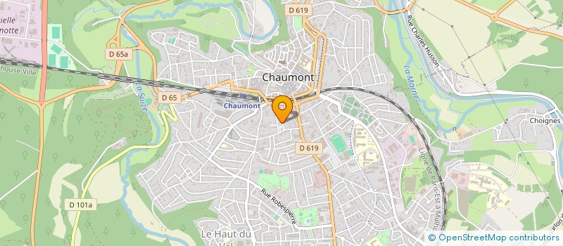 localisation de l'entreprise SYND COPRO LES CHARMILLES à CHAUMONT