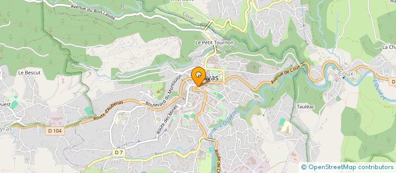 localisation de l'entreprise SYND COPRO LES COIRONS 1  PRIVAS