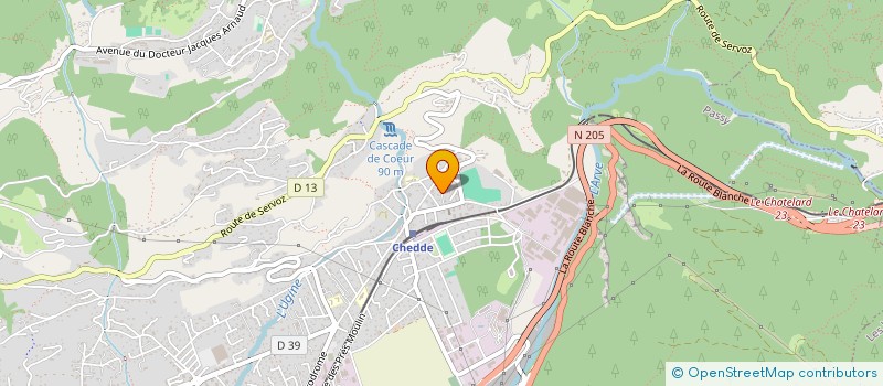 localisation de l'entreprise SYND COPRO LES FIZ  PASSY