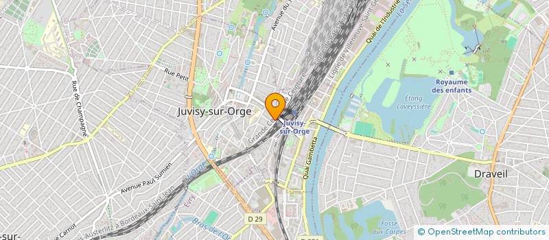 localisation de l'entreprise SYND COPRO LES GAULOIS à JUVISY-SUR-ORGE