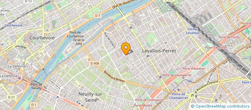 localisation de l'entreprise SYND COPRO LES HESPERIDES DE LEVALLOIS à LEVALLOIS-PERRET