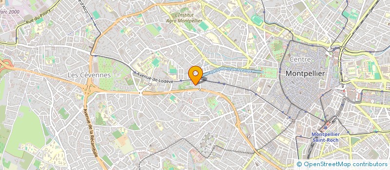 localisation de l'entreprise SYND COPRO LES LAUNES à MONTPELLIER