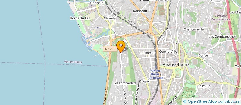 localisation de l'entreprise SYND COPRO LES TERASSES  TRESSERVE