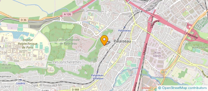 localisation de l'entreprise SYND COPRO LES TERRASSES à PALAISEAU