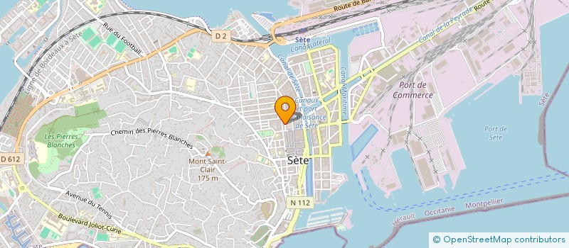 localisation de l'entreprise SYND COPRO LES TROIS DAUPHINS à SETE