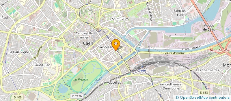 localisation de l'entreprise SYND COPRO MARINE OUEST à CAEN