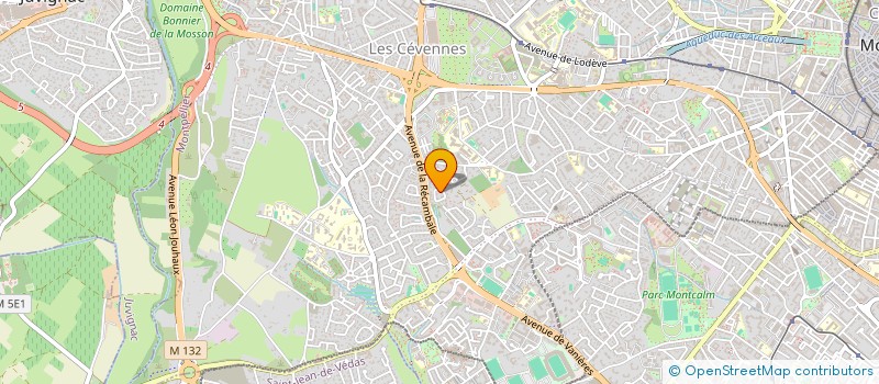 localisation de l'entreprise SYND COPRO MAS ROQUET à MONTPELLIER