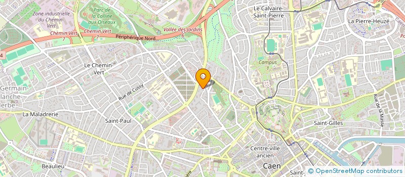 localisation de l'entreprise SYND COPRO MATIGNON 2 à CAEN