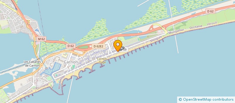 localisation de l'entreprise SYND COPRO MER ET SOLEIL  MAUGUIO