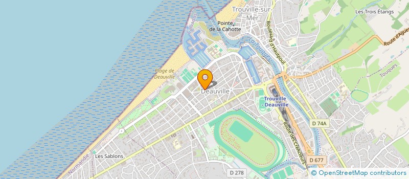 localisation de l'entreprise SYND COPRO MESNIL ST MICHEL  DEAUVILLE