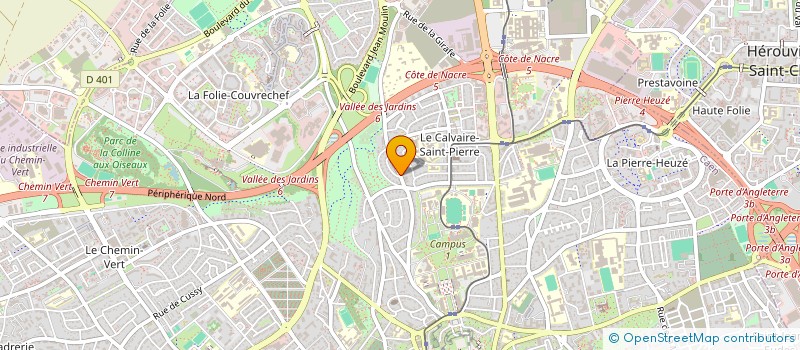 localisation de l'entreprise SYND COPRO MYOSOTIS à CAEN